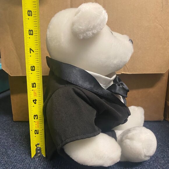 Build-A-Bear Workshop Tuxedo Outfit & White Bear - Picture 11 of 16